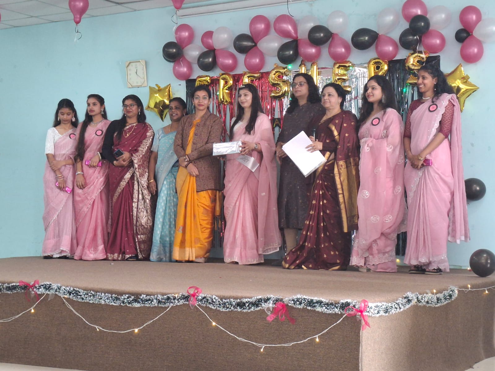 GNM Ist year Fresher Party Batch 2023